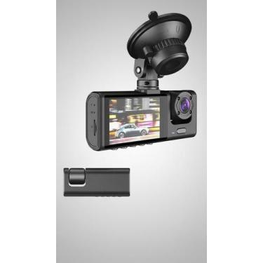 Imagem de Câmera Veicular 3 Lentes HD 1080p Dashcam - Congratulations Store