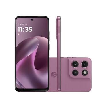 Imagem de Smartphone Motorola Moto G17 128GB 12GB de RAM Rosa