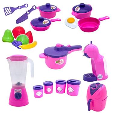 Imagem de Brinquedo de Cozinha Infantil Eletros 22 Peças