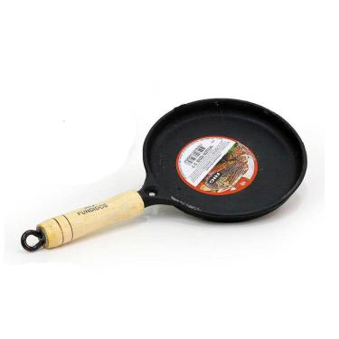 Imagem de Tapioqueira Bifeteira Chapa Redonda Ferro Fundido 19cm 