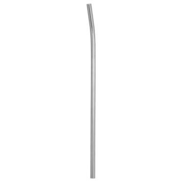 Imagem de Canudo De Aço Inox Reutilizável Ecológico Curvado 6,3mm 21cm