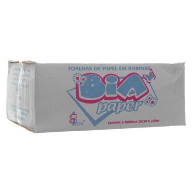 Imagem de Bobina de Papel Toalha Extra Luxo com 6 Rolos Isapel