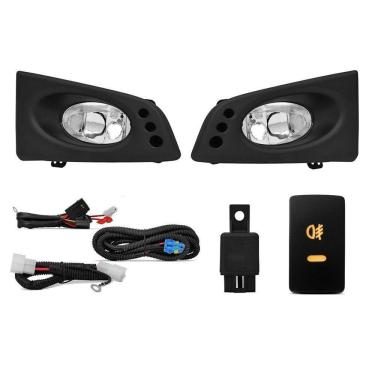 Imagem de Kit Farol Auxiliar Milha Fit 2009 A 2011 Bmo Shocklight