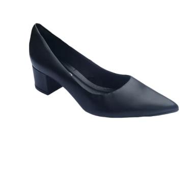 Imagem de Sapato Fem Bottero Couro Atanado Napoli Preto 338601 Tamanho:34;Cor:Preto