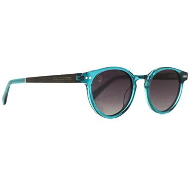 Imagem de Óculos de Sol de Acetato e Madeira Tommy Blue