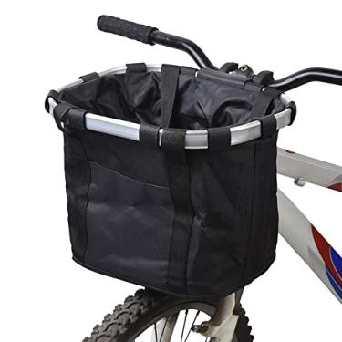 Imagem de Tingpai Ar o de Bicicleta Bicicleta frontal destacável Ciclo de lona Basket Carrier Bag Pet Carrier liga de alumínio