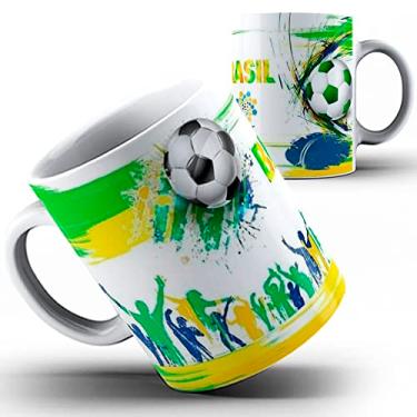 Imagem de Caneca Flork Futebol seleção Brasil catar 1