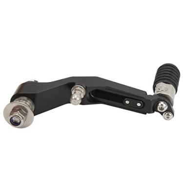 Imagem de Peça de Alavanca de Câmbio de Motocicleta, Acessório de Pedal de Câmbio de Motocicleta Dobrável Ajustável para F900R F900XR 2020-2022 (Preto)