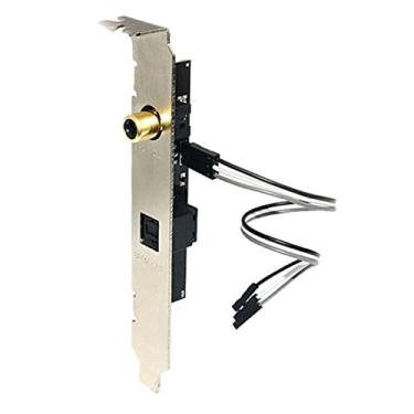 Imagem de MOOKEENONE Suporte de cabo anti-reverso SPDIF óptico e RCA para placa-mãe ASUS Gigabyte MSI