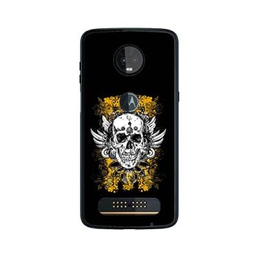 Imagem de Capa Adesivo Skin374 Verso Para Motorola Moto Z3 Play