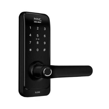 Imagem de Fechadura Digital Smart Lock Touch Leitor Biométrico Sl200 - Papaiz
