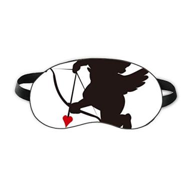 Imagem de Love Cupid Angel Estampa de coração Sono Eye Shield Soft Night Vlindfold Shade Cover