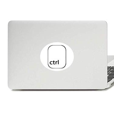Imagem de Adesivo de notebook com símbolo de teclado em vinil Ctrl emblema gráfico para laptop