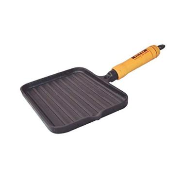 Imagem de Bifeteira De Ferro Fundido Frisada - Medidas 25x17cm