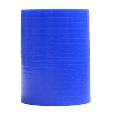 Imagem de Mangote Azul em Silicone Reto Liso 2" Polegadas (51mm) * 76mm - Epman