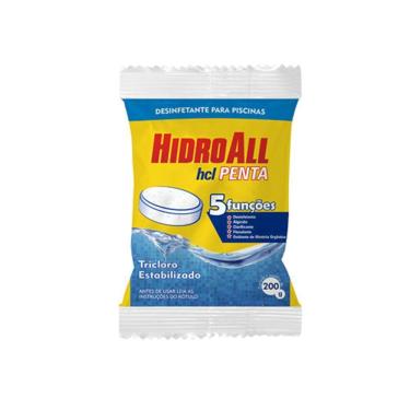 Imagem de Cloro Piscina Hidroall Tablete Penta 200G