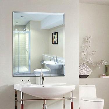 Imagem de Espelho Lapidado Com Bisotê - 40X50cm - Woodglass