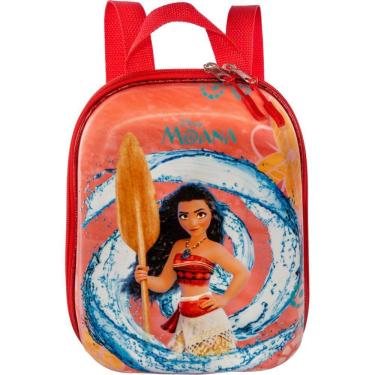 Imagem de Mochila Pequena Maxtoy Princesa Moana Vermelho