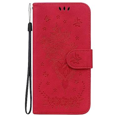 Imagem de HUANGTAOLI Capa de telefone carteira de couro PU com fecho magnético para Samsung Galaxy J3 2016, slots de cartão capa flip protetora para Samsung Galaxy J3 2016