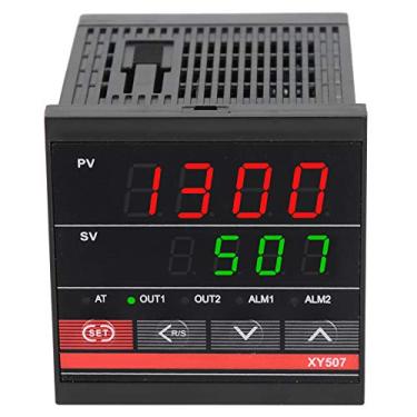 Imagem de Relé de Resfriamento de Aquecimento, Controlador de Temperatura PID Inteligente XY507 Relé de Resfriamento de Aquecimento Industrial Termostato Digital Multifuncional, Controlador