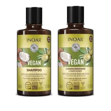 Imagem de Inoar Vegan - Kit Shampoo e Condicionador 300ml