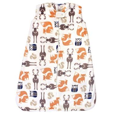Imagem de Hudson Baby Saco de dormir de pelúcia unissex para bebês, saco, cobertor, Floresta, 12-18 meses