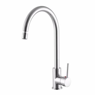 Imagem de Monocomando para Cozinha Bica Móvel 7007 Minimal C75 Meber Metais Cromado