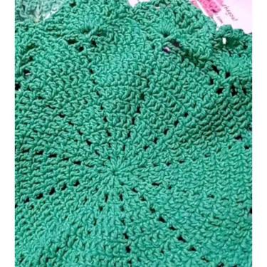 Imagem de toalhinha de crochê / centro de mesa de crochê / Sousplat em crochê /Decoração Casa, sala, cozinha