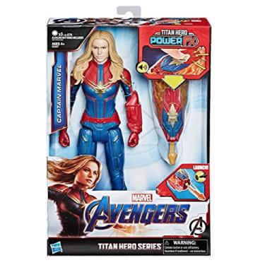 Imagem de Avengers Marvel Endgame Titan Hero Power Fx Captain Marvel