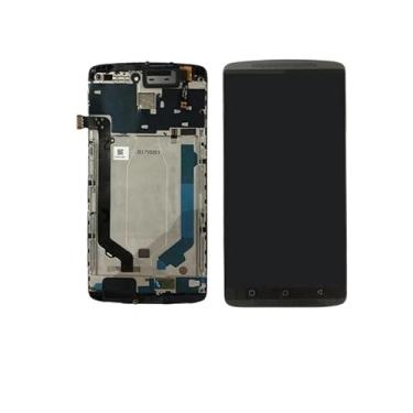 Imagem de SHOWGOOD para Lenovo K4 Note A7010 A7010a48 tela LCD + digitalizador de painel sensível ao toque para Vibe X3 Lite K51c78 X3L moldura LCD (moldura branca LCD)