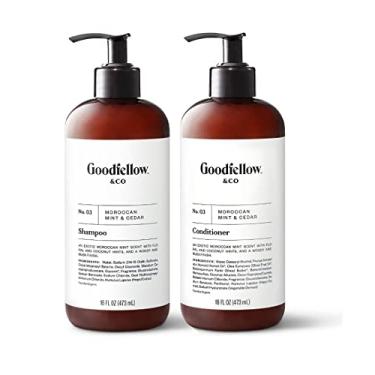 Imagem de Goodfellow & Co - Nº 03 Shampoo e Condicionador Marroquino de Menta e Cedro 473 ml ea - Conjunto de 2