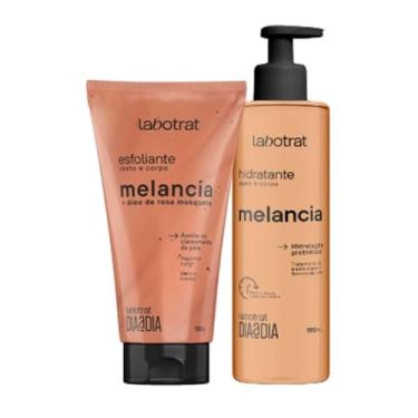 Imagem de Kit para Banho LABOTRAT Melancia com Esfoliante 150g e Hidratante 190ml