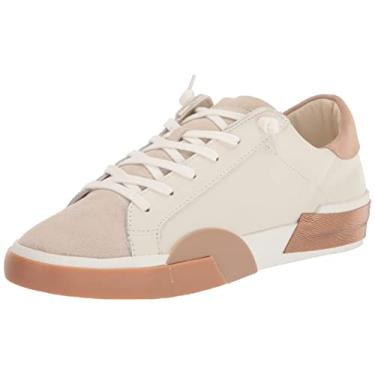 Imagem de Dolce Vita Tênis Feminino Zina, Couro branco/bronze, 6