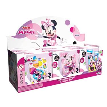 Imagem de Mini Quebra-Cabeça Minnie - Madeira