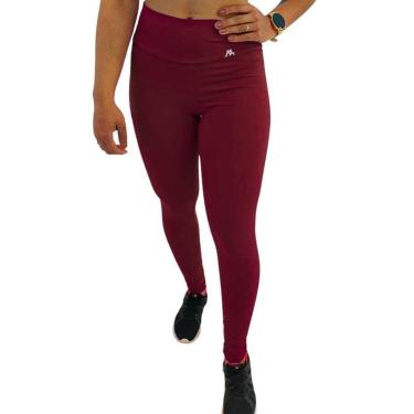 Imagem de Calça Legging Feminina Academia Alta Compressão Cós Duplo-Feminino