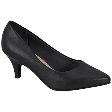 Imagem de Scarpin Beira Rio R.4076-1350 Cor:Preto;Tamanho:34;Genero:Feminino