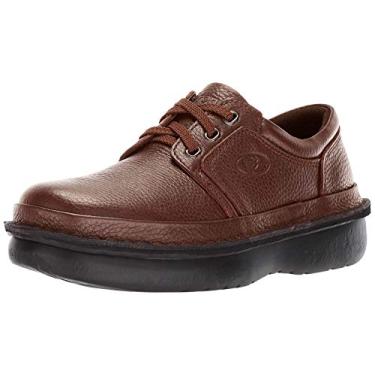 Imagem de Propét Sapato Oxford masculino Villager Walker, Marrom, 10 X-Wide