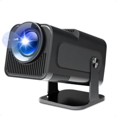 Imagem de Projetor HY320 Mini Wifi 4K 390 Android 11 Smart - Portátil com 5G Wifi 6, Bluetooth 5.0, 12,000 Lumens, Correção Automática e Zoom Eletrônico