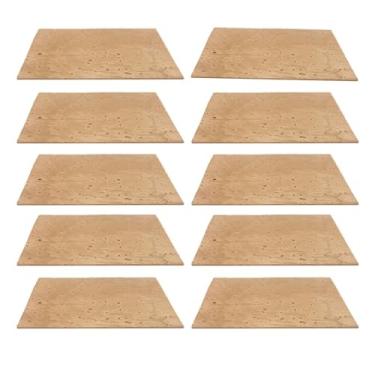 Imagem de Generic 10 peças chave mudo cortiça tubo curvo conector universal alto sax pescoço cortiça saxofone cortiça 2mm de espessura para alto soprano tenor