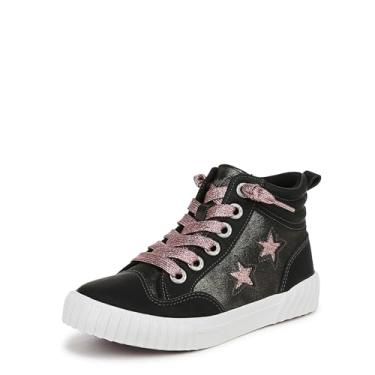 Imagem de Blowfish Malibu Tênis feminino Wanderland infantil moderno de cano alto, Preto, 34