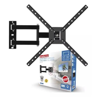 Imagem de Suporte TV Led Lcd Universal Samsung LG Philco Tri Articulável 10 até 