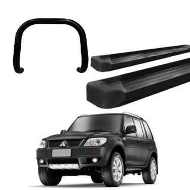 Imagem de Kit Quebra Mato Estribo Plataforma Preto TR4 Todos os Anos - HOZZ