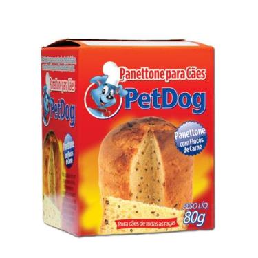 Imagem de Panettone Pet Dog para Cães Sabor Carne - 80 g