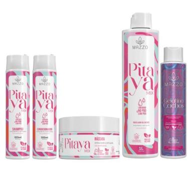 Imagem de kit Cachos Completo Pitaya com Gelatina Mazzo 5 Itens