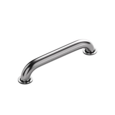 Imagem de Barra De Apoio Metal Idoso Deficiente 30cm Banheiro Civitt, Preteada