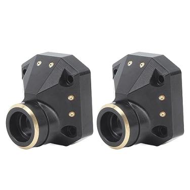 Imagem de Capa Diff de Carro Rc, Dimensão Precisa Durável, Capa de Portal de Ponte Traseira Dianteira Fantástica para Eixos de Porta Capra 1/10