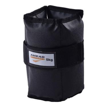 Imagem de Caneleira de Peso Ahead Sports AFF339 5 kg Preta , Único, Preto