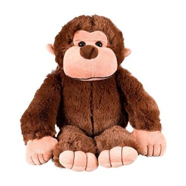 Imagem de Bicho de Pelúcia Selva Macaco de Pelúcia 35cm Decoração Safari - WU Bi