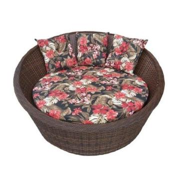 Imagem de Chaise Nova Delhi - Tecido Maui Preto - Mundo dos Sintéticos