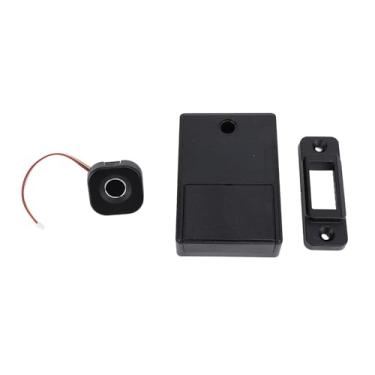 Imagem de Fechadura de Armário Com Impressão Digital, Carga de Emergência Biométrica Inteligente USB para Segurança de Gaveta de Guarda-roupa de Escritório Doméstico